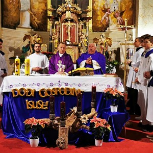 U Župi sv. Jelene Križarice prvu zornicu i ove godine predvodio biskup Pozaić 